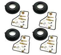 For VF500C V30 MAGNA VF500F VF 500 Carb Carburetor Diaphragm Repair Kits Set 4x