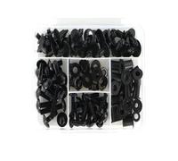 For VFR800 2002-2013 Motorcycle Complete Full Fairing Bolts Kit Windshield Bolt Screws Fairing Clips(Black)