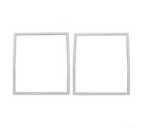 For Villager Woodburning Stove Gasket Set, 2 Pieces, Dimensions 185mm x 165mm, Compatible with A, B, Flatmate Models