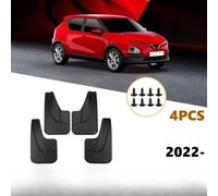 For Vinfast Vf 5 Mudguards 2022-2026 Fender Trim Abs Black 4Pcs | Front for splash Guards Protection, Mud Flaps For Vinfast Vf5, Road Dirt Shield Kit, Car Body Trim Accessories