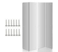 For Vinyl Siding Corner Protection Device Made from Aluminum and Stainless Steel to Provide Rust Resistance and Prevent Exterior Wall Damage (Aluminum)