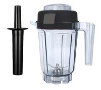 For Vitamix Blender Pitcher 32oz with Mini-Tamper, Compatible with Vitamix 5000 5200 6300 7500 Pro 750 Vm0101 Vm0102 Vm0103 Vm0158 Vm0197 etc Blender, For Vitamix Container Cup Jar, 3 Years Warranty