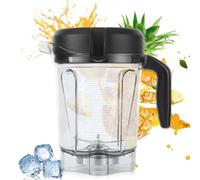 for Vitamix Blender Pitcher 64oz Low-Profile, Vitamix Jug Replacement Container with Blender Blade Assembly, Fit for vitamix Blender Classic C-Series 5200 6300 5000 5500 4200 4500 750 Blender Cup