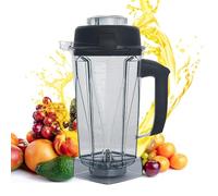 For Vitamix Blender Pitcher 64oz, Replace for Vitamix 5200 5000 6500 7500 Pro500 750 Vita-Prep VM0101 VM0102 VM0103 VM0197 E310 320 Asy172 Classic/Explorian/Commercial series etc Container Cup