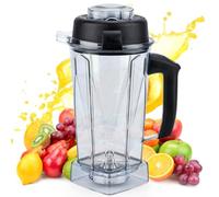 For Vitamix Blender Pitcher 64oz, Upgrade Replacement Pitcher Container Jar Cup for Vitamix 5200 5300 6300 7500 VM0197 VM0101 VM0100 VM0103 E310 Classic Explorian Commercial Professional Series