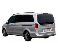 For VITO W447 2014+Chrome Windows Trim Cover stainless steel medium wheelbase L2 8pcs