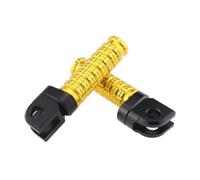 For Vitpilen 250 Vitpilen 401 2019-2021 For Svartpilen 250 For Svartpilen 401 2019-2021 Aluminum Rear Pedal Passenger Foot Pegs Motorcycle Front Foot Pegs(Long Gold)