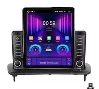 for Vo-lvo C30 S40 V50 C70 2004-2012 Car Radio Wireless Carplay Android Auto Stereo 9.7 Inch Touch Screen GPS Navigation WiFi Bluetooth FM/RDS Mirror Link SWC Backup Camera&Mic(Color:8CORE 2+32G)