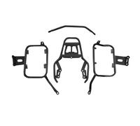 For VOGE For DS650X 650 For DSX 650X Stainless Steel Motorcycle Luggage Rack Tail Trunk Top Case Saddlebag Rear Pannier Side Bag Bracket Motorcycle Rear Luggage(Black One Set)