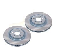 FOR VOLKSWAGEN AUDI OE 4H0615601H PAIR OF REAR BRAKE DISCS