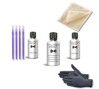 For Volkswagen Golf GTE MK7 Touch Up Paint Repair Kit Scratch Stone Chip Fix Atlantis Blue Met LH5X Touch Up, Lacquer + Primer