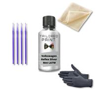 For Volkswagen Golf MK6 2008-2013 Touch Up Paint Repair Kit Scratch Stone Chip Fix Reflex Silver Met LA7W Touch Up + Lacquer