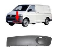 For VOLKSWAGEN MULTIVAN TRANSPORTER T5 for CARAVELLE FRONT BUMPER GRILL TRIM BOTTOM FOG LIGHT LEFT 7E0807489 (2003-2015)