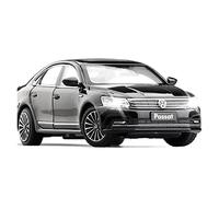 For Volkswagen Passat 1 32 Alloy Car Model Simulation Steering Shock Absorber Metal Collection Toy Vehicle(Black)