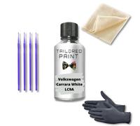 For Volkswagen Polo 2021-Present Touch Up Paint Repair Kit Scratch Stone Chip Fix Carrara White LC9A Touch Up Paint Pen
