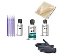 For Volkswagen Transporter T5 2009-2015 Touch Up Paint Repair Kit Scratch Stone Chip Fix Carribean Teal LP6M Touch Up, Lacquer + Primer