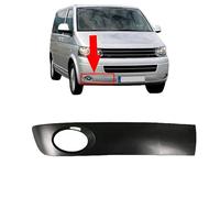 For VOLKSWAGEN TRANSPORTER T5 MULTIVAN CARAVELLE FRONT BUMPER GRILL TRIM BOTTOM FOG LIGHT PAINTABLE RIGHT 7E5807490A (2010-2015)