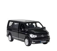 For Volkswagens-T6-Multivans 1 32 Alloy Simulation Model Children's Gift Collection Ornament Vehicles Kit(Black)