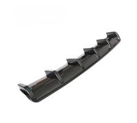 For Volvo C30 C40 T5 Car Rear Bumper Side Diffuser Lip Spoiler Splitter Spoiler Shark 6 Fins Wing(Carbon Fiber Look)