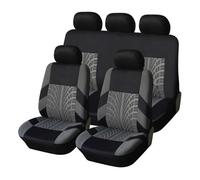 VSESTCDPB For Volvo C30 C70 S40 S60 S80 S90 V40 V50 V60 XC40 XC60 XC70 XC90 Car Seat Covers Seat Cushion Protector Car Seat Cover(GREY,FULL SET)