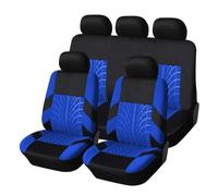 VSESTCDPB For Volvo C30 C70 S40 S60 S80 S90 V40 V50 V60 XC40 XC60 XC70 XC90 Car Seat Covers Seat Cushion Protector Car Seat Cover(Bl-Ue,FULL SET)