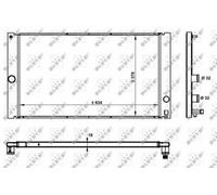 FOR VOLVO C70 MK2 2.5 06 to 13 Radiator 36000028 36000211 36000378 8602834
