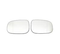 For Volvo For C30 2006 2007-2009 For C70 For S40 2007-2011 For S60 2007-2010 For V50 Car Left Right Side Heated Mirror Glass Wing Mirror Glass Side(A pair)