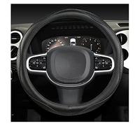 For Volvo For XC40 For XC60 For XC90 For V40 For S90 For S80 For S60 For S40 Car Steering Wheel Cover Genuine Leather 38cm 15" Steering Wheel Cover(Black)