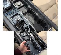 For Volvo For XC60 2026 Tailored Cup Storage Box for Rear Central Console Interior Using Silicone Gel for Resilience and Accurate Fit Alignment (B)