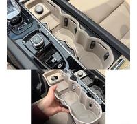 For Volvo For XC60 2026 Tailored Cup Storage Box for Rear Central Console Interior Using Silicone Gel for Resilience and Accurate Fit Alignment (A)