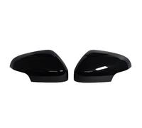 For Volvo S40 S80 S80L C30 C70 Car Side RearView Mirror Cover Replacement Caps Trims Glossy Black Carbon Fiber Look Car Wing Mirror Covers(Gloss Black)