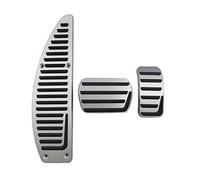 For Volvo S40 V40 C30 For At Car Accessories Aluminium Alloy Accelerator Gas Brake Pedal Non Slip Pedal Plate Pads Styling