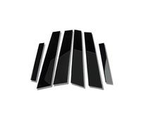 for Volvo S60 2019 2020 2021 2022 2023 Glossy Black Car Door Window Column Center B C Pillars Post Trim Cover WEFOLEN