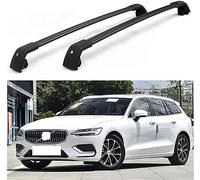 For Volvo V60 CC 2010-2022 Removable Waterproof Car Roof RackRemovable Waterproof Quick Fit Lockable Roof Rail Railing Rack Bars
