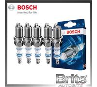 FOR VOLVO V70 II 2.4 2000-2007 285 5x Bosch Spark Plugs Nickel