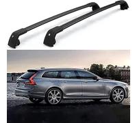 For Volvo V90 CC CROSS COUNTRY 2017-2022 Removable Waterproof Car Roof RackRemovable Waterproof Quick Fit Lockable Roof Rail Railing Rack Bars