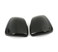 for Volvo XC40 2018-2025 Carbon Fiber Color Side Cover Chrome Rear View Mirror Protector Shell Trim Sticker Car Wing Mirror Covers(Carbon Fiber Color)
