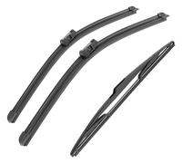 For Volvo XC60 T6 D5 AWD 2012-2017 Front Rear Wiper Blades Windshield Windscreen Window 26"+20"+14" Car Wiper Blade