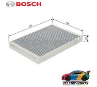 For Volvo XC70 Cabin Pollen Filter Bosch 1987432405 272 mm Premium 2013-2016