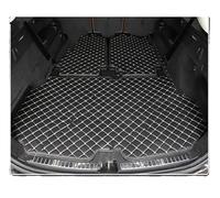 For Volvo Xc90 Seven Seats 2016 2017 2018 2019 2020 2021 2022 Custom Car Trunk Mat Carpet Of The Protector Waterproof Resist Car Trunk Mat Protector(Black beige A)