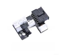 for voron 2.4 Printer Upgrade Kit for afterburner Toolhead PCB Adapter for Enhanced Thermal Sensor Accuracy and Wiring(Black)