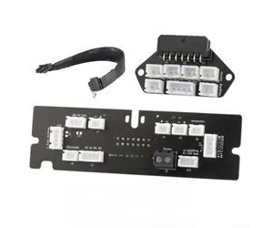 For Voron V0.1 Umbilical Hub Board - PCB Interface Board for 3D Printer Toolhead, Integrates Hot End/Bed/Fan/Motor/Endstop Signals