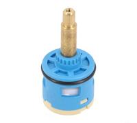 For VS1205 Compatible 3 Way Shower Valve Flow Diverter Cartridge, ABS+Brass Construction