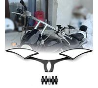 For VTX 1300 C R S RETRO Shadow Spirit VT600 VT700 VT750 VT1100 Bobber Chrome/Black Blade Motorcycle Rearview Side Mirrors