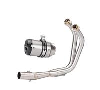 For Vulcan S 650 650S EN650 VN650 Motorcycle Full System 51MM Slip-on Exhaust Pipe Front Pipes Motorcycle Muffler Exhaust(G)