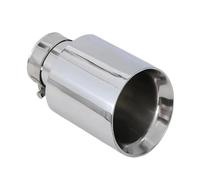 For VW 1PC Muffler Tip Car Modified Stainless Steel Exhaust Universal Pipe Nozzle Inlet 60mm 63mm Exhaust Tip Tail Pipe(63mm-89mm)