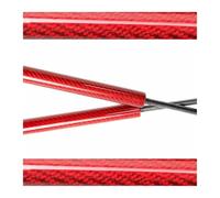 For VW Amarok 2010-2020 Rear Tailgate Shock Assist Slow Down Gas Struts Easy Up Lift Support Damper Rod Arms Tailgate Lift Support(Red carbon fiber)