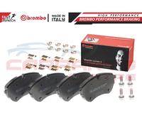 FOR VW AMAROK 3.0 TDi 2016- FRONT GENUINE BREMBO BRAKE PADS SET P85173