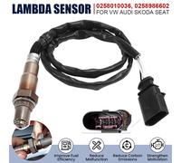Lambda Sensor fits SEAT LEON 1P1 Post Cat 1.4 1.6 05 to 12 Oxygen Genuine Bosch