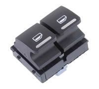 For VW B&eetle Cabrio 2013-2019 Black Power Window Single Switch Mechanical Push Button Manual Operation 5C5959857A Power Window Control Switch